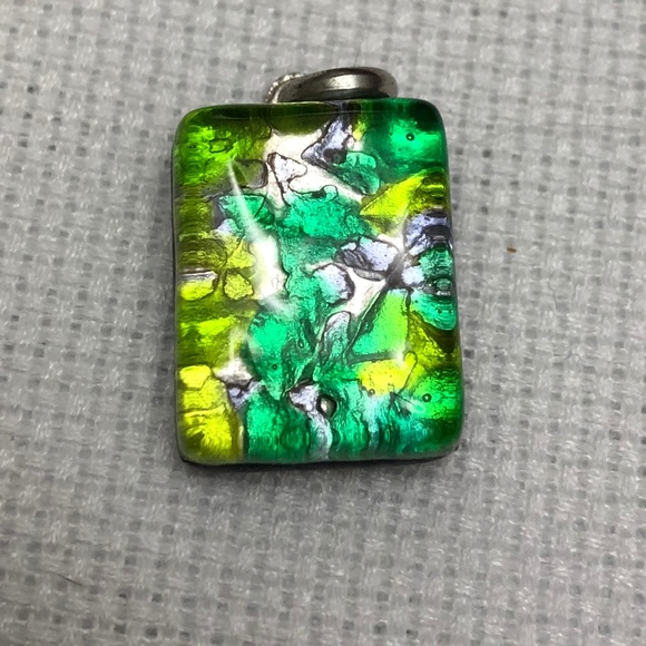 Fused Murano Glass Pendant - Picture 1 of 5